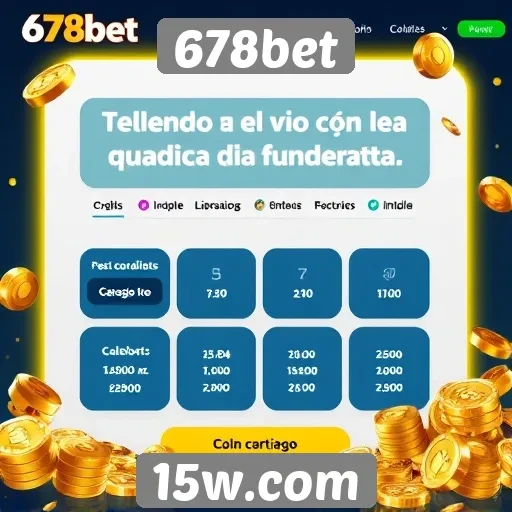 Novas funcionalidades do site 678bet em destaque